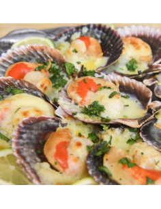 Ostiones a la Parmesana